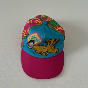Vintage Disney Simba Cap 12M-24M